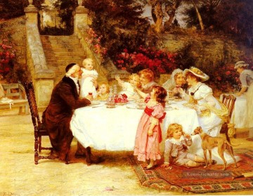  Tag Kunst - His First Geburtstag Ländliche Familie Frederick E Morgan